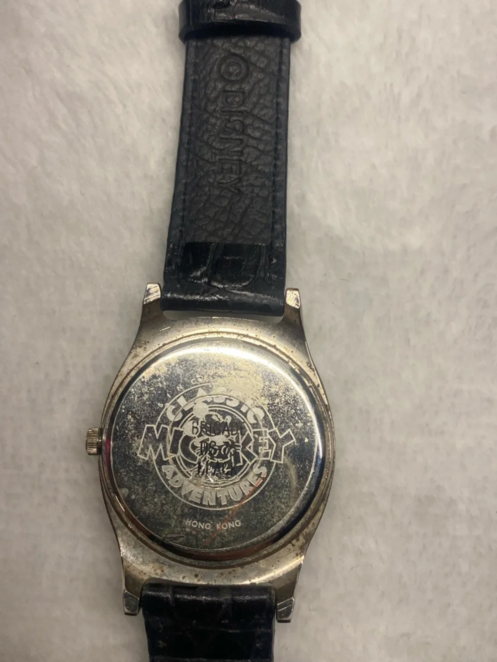 Disney Mickey Mouse Fireman Fire Brigade Animated Watch 35mm New Battery